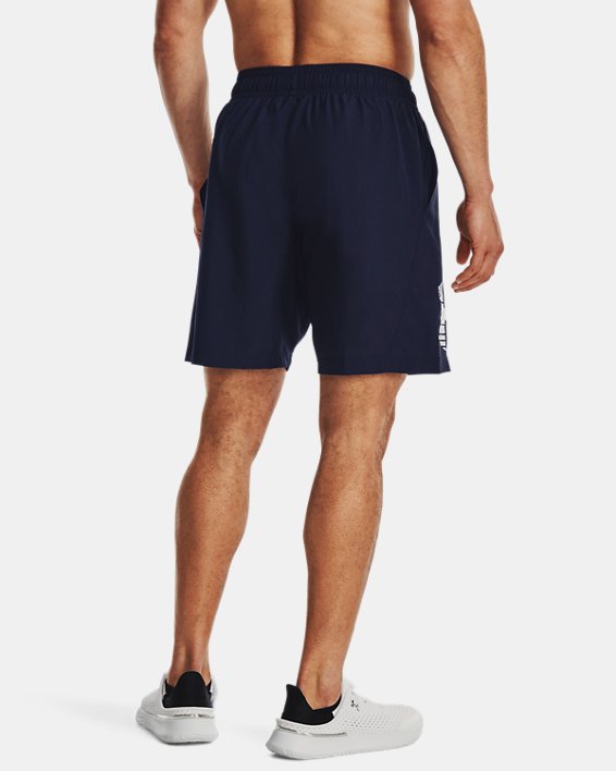 Men's UA Tech™ Woven Graphic Shorts in Blue image number 1